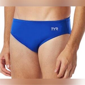 TYR Men's Durafast Elite Racer Swim Briefs 36